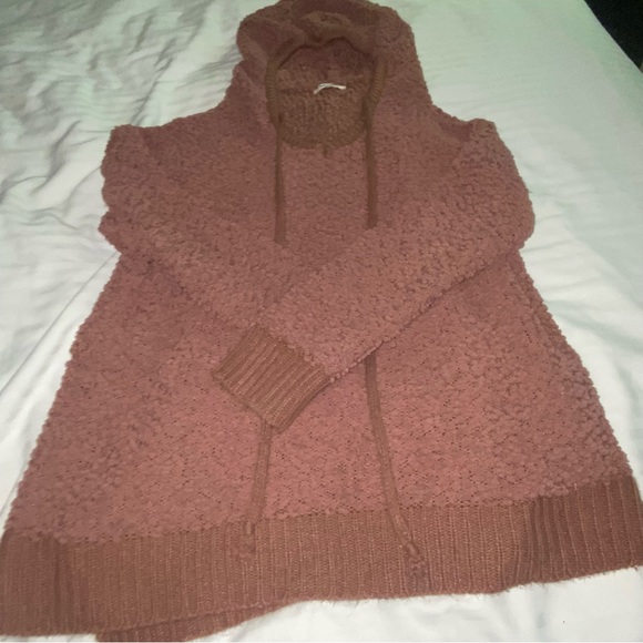 Beautiful Miracle USA, Fuzzy Mauve hoodie - Picture 2 of 5